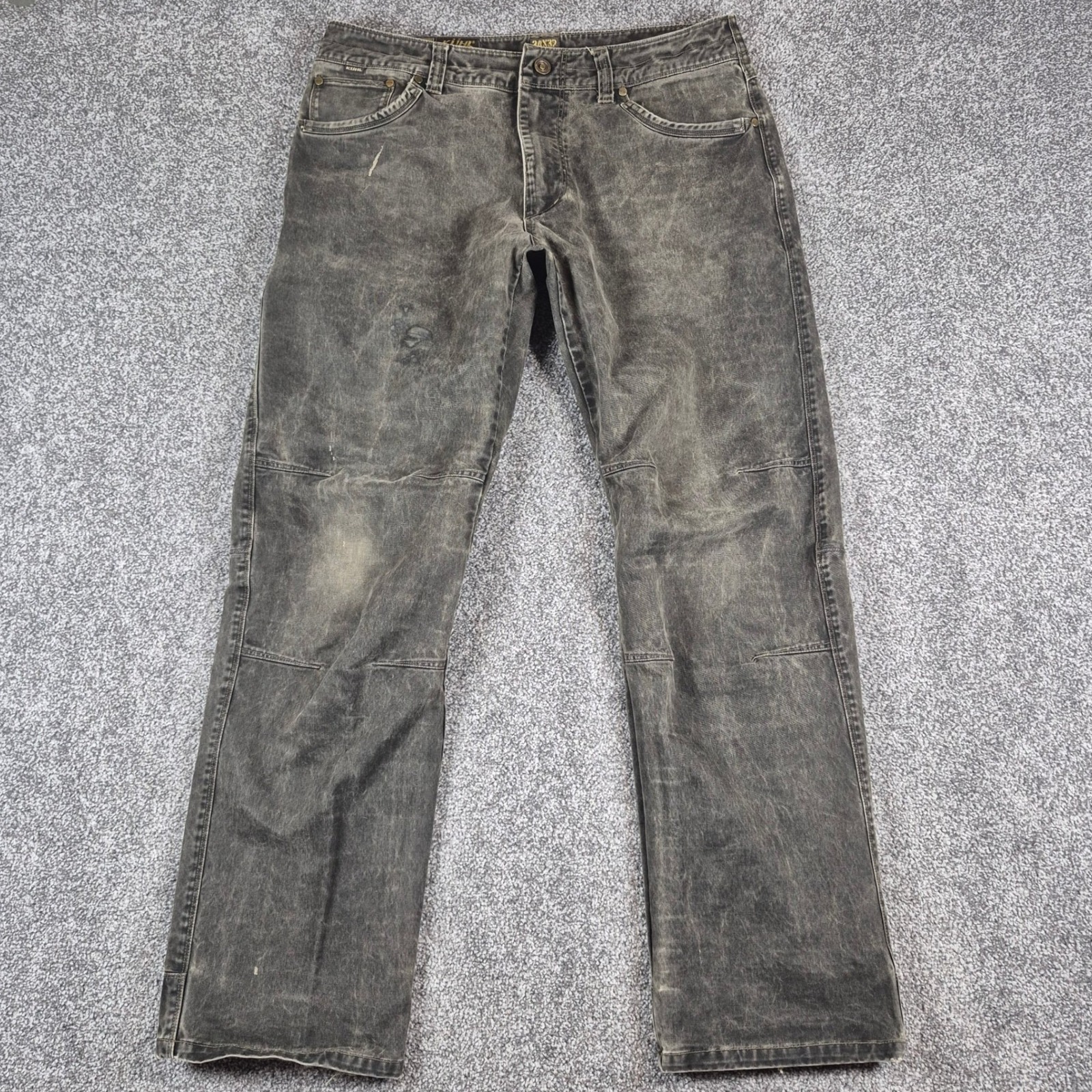 Kuhl Rydr Pants Mens 34x32 Vintage Patina Dye Rugged Canvas Euro Twill Workwear
